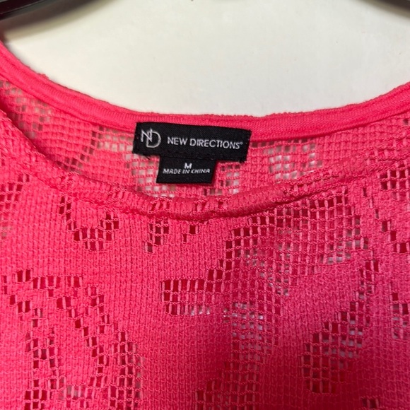 New Directions coral Embellished Tunic with Relaxed Fit - Picture 4 of 7